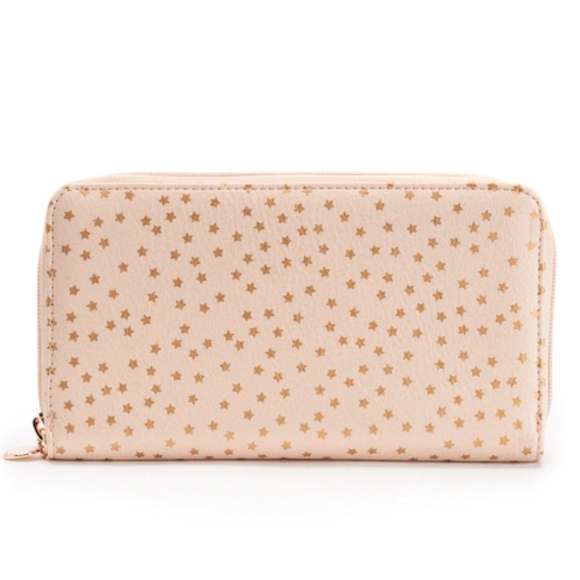 LC Lauren Conrad Handbags - LC Lauren Conrad Blush Star Whitney Wallet NWT